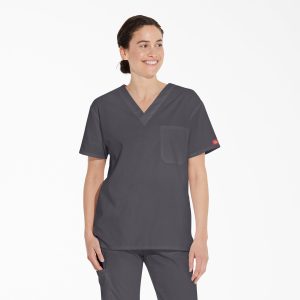 Unisex EDS Signature V-Neck Scrub Top