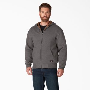 High Pile Fleece Lined Full Zip Hoodie