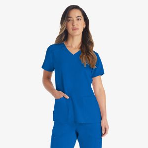 Women's EDS Essentials V-Neck Scrub Top