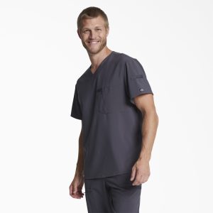 Men's EDS Essentials Tuckable V-Neck Scrub Top