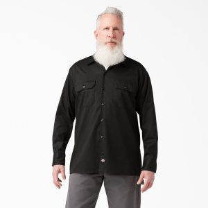 FLEX Relaxed Fit Long Sleeve Work Shirt
