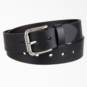 Women's Perforated Leather Belt
